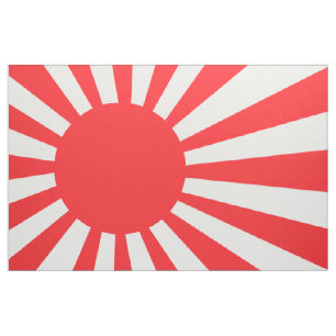 Tissu Drapeau japonais de marine