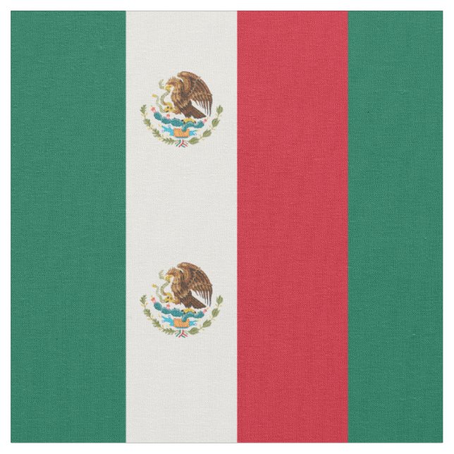 Tissu Drapeau Mexicain - Drapeau du Mexique (Fermer)