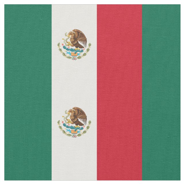 Tissu Drapeau mexicain - Drapeau mexicain (Fermer)