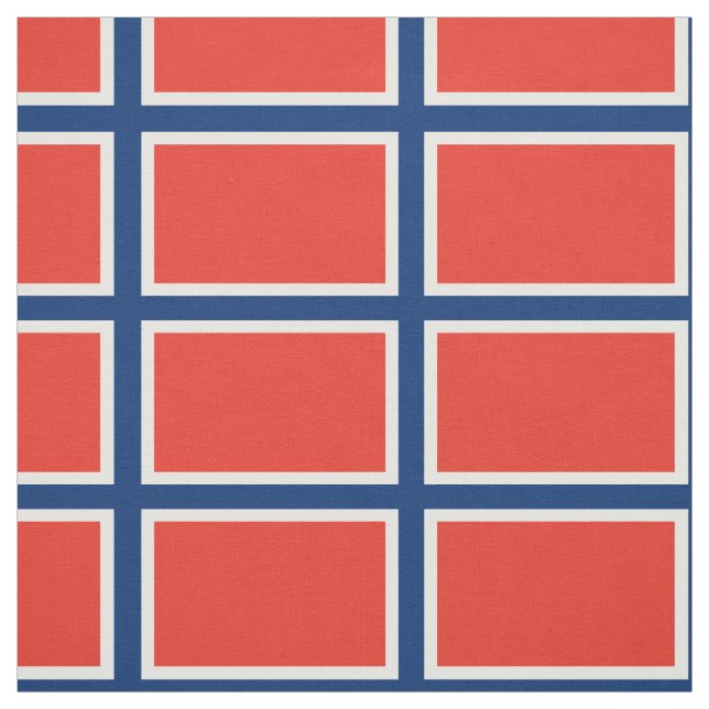 Tissu Drapeau norvégien (Échantillon)