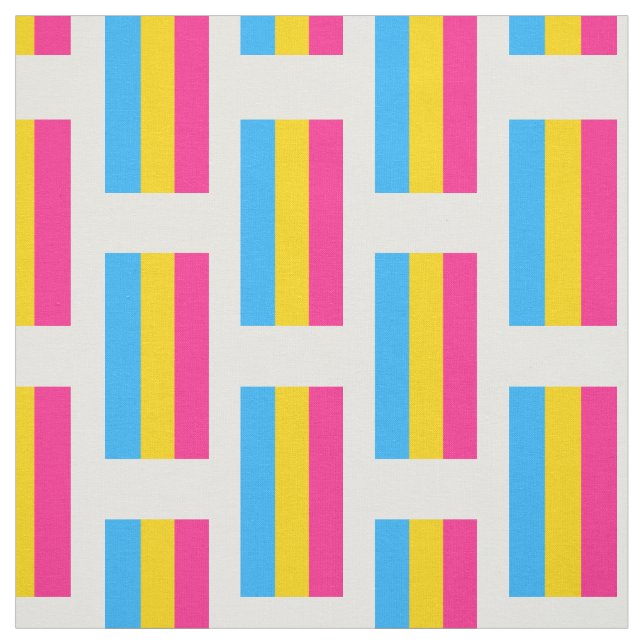 Tissu Drapeau Pansexual de fierté (Échantillon)