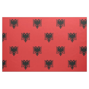 Tissu Drapeau patriotique albanais