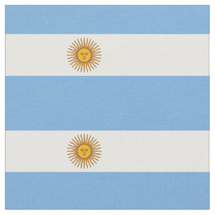 Tissu Drapeau patriotique argentin