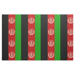 Tissu Drapeau patriotique de l'Afghanistan