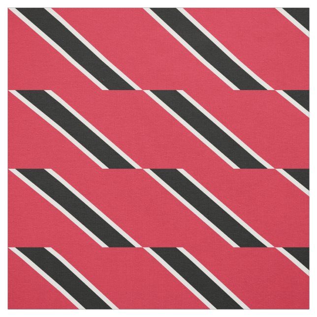 Tissu Drapeau patriotique de Trinité-et-Tobago (Échantillon)