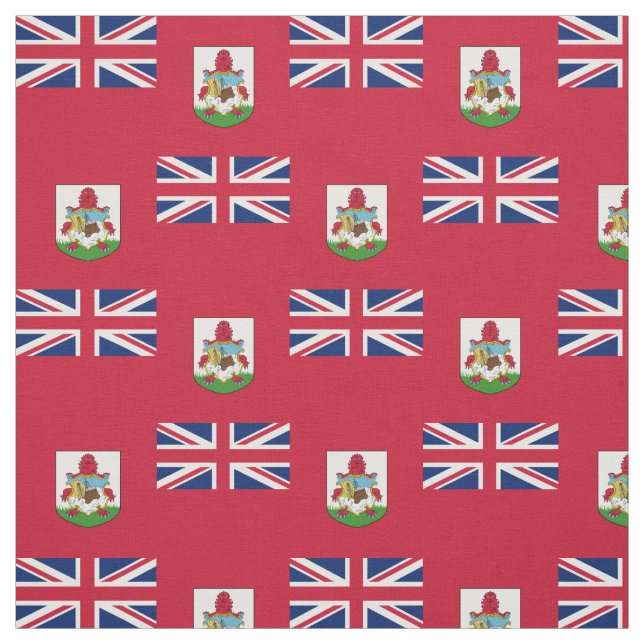 Tissu Drapeau patriotique des Bermudes (Échantillon)