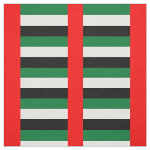 Tissu Drapeau patriotique des Émirats arabes unis