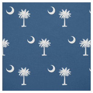 Tissu Drapeau patriotique d'état de la Caroline du Sud