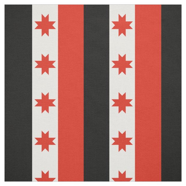 Tissu Drapeau patriotique d'Oudmourtie (Échantillon)