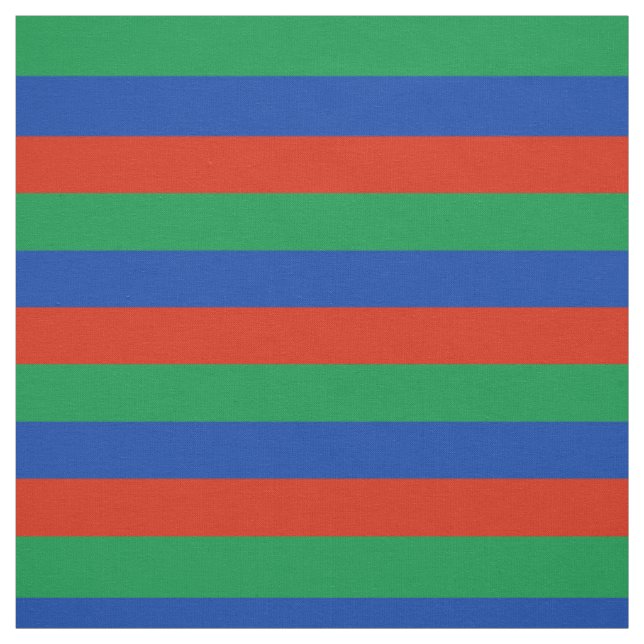 Tissu Drapeau patriotique du Daghestan (Échantillon)