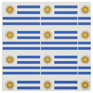 Tissu Drapeau Patriotique Uruguay
