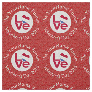Tissu Drapeau personnalisé Netherlander Red LOVE