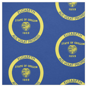 Tissu Drapeau personnalisé par état de castor de