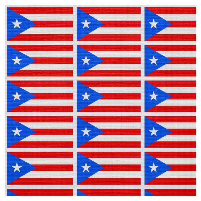 Tissu Drapeau porto-ricain classique (Échantillon)