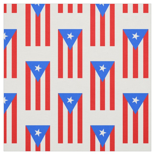 Tissu Drapeau porto-ricain classique (Échantillon)