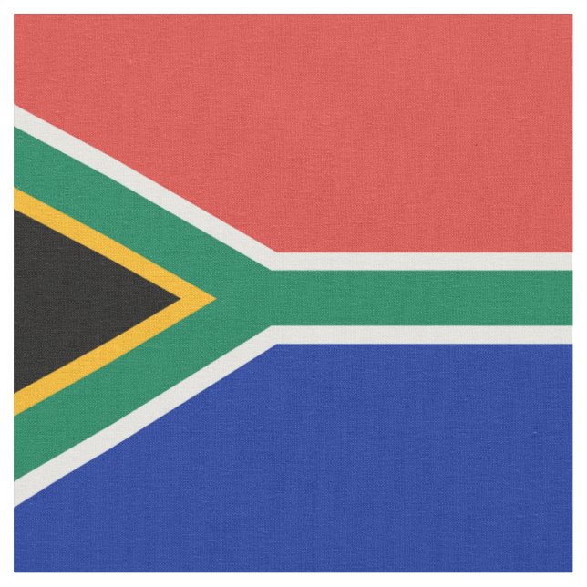 Tissu drapeau sud-africain (Fermer)