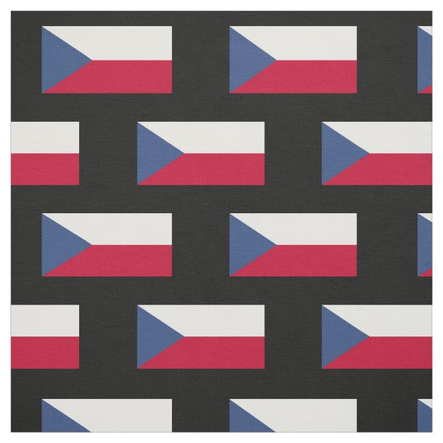 Tissu Drapeau tchèque (Échantillon)