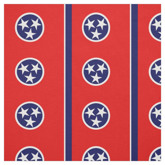 Tissu Drapeau TENNESSEE (Échantillon)