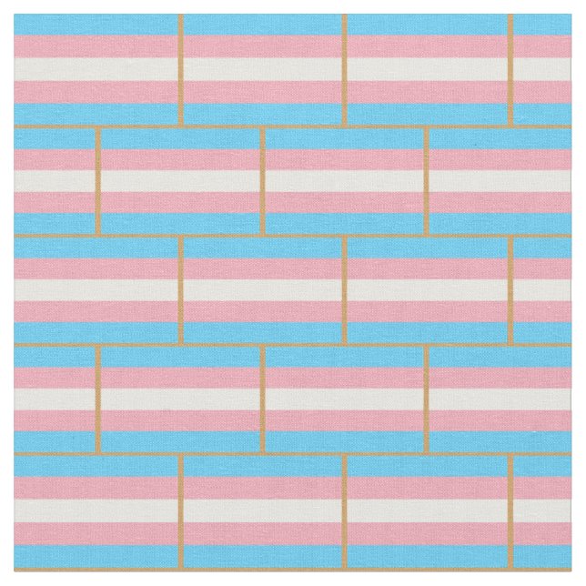 Tissu Drapeau transgenre & Fierté mode communautaire / g (Fermer)