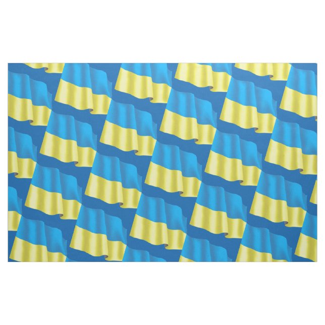 Tissu Drapeau Ukraine (Fat Quarter)