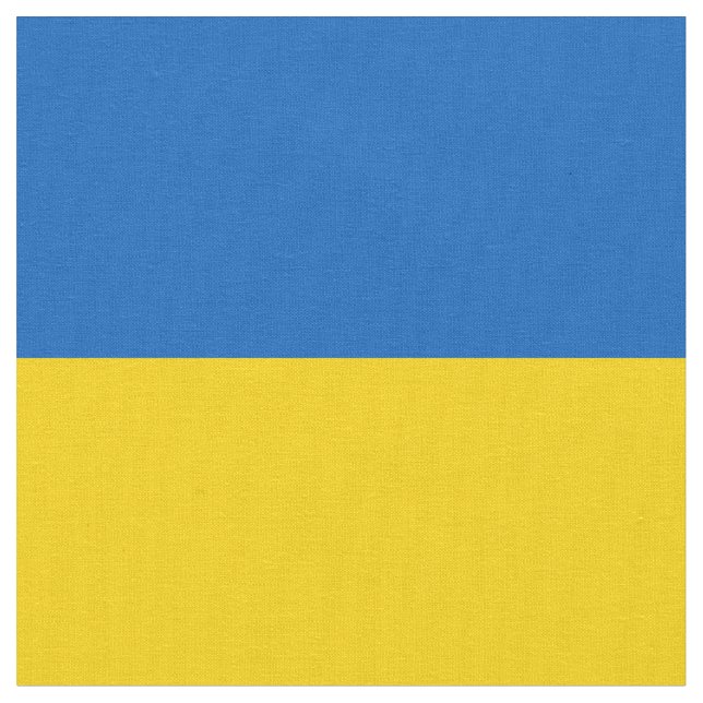 Tissu Drapeau ukrainien (Fermer)