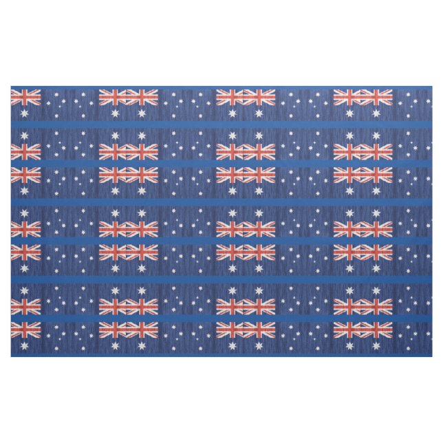 Tissu drapeaux australiens motif Thunder_Cove (Fat Quarter)
