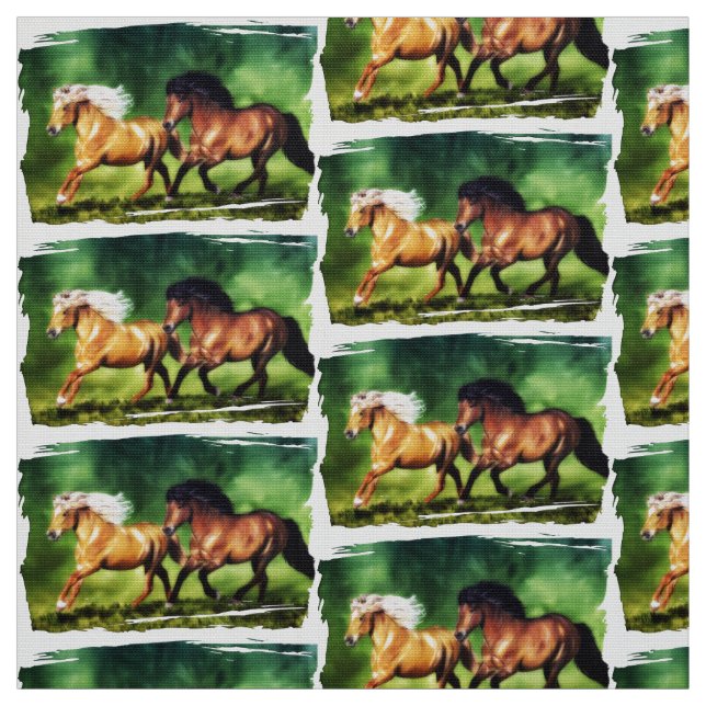 Tissu Dream Team-Chevaux Islandais (Échantillon)