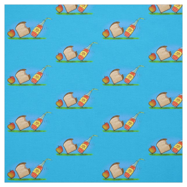 Tissu Drôle de dessin animé de fourmis (Échantillon)