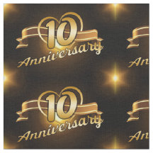 tissu du 10e anniversaire !