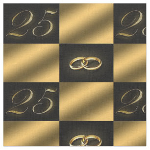 tissu du 25e anniversaire !