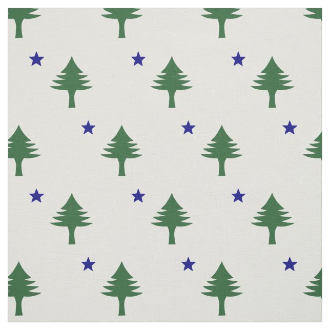 Tissu du drapeau du Maine original (Échantillon)