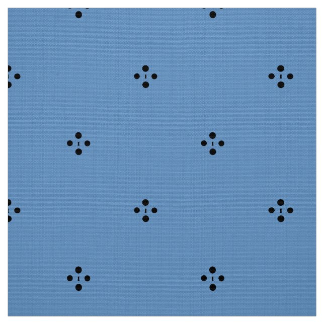 Tissu écervelé bleu (Échantillon)