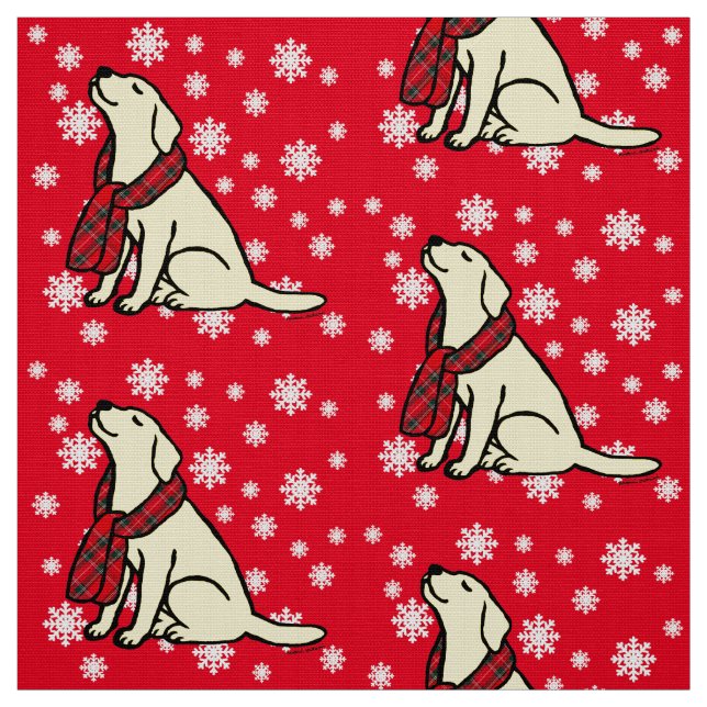 Tissu Écharpe jaune de tartan de Labrador (Échantillon)