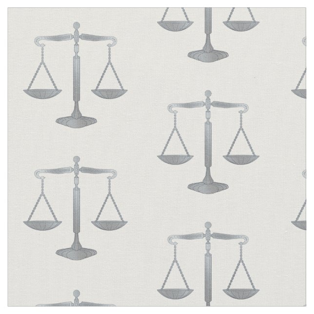 Tissu Échelles de justice | Cadeaux juridiques (Fermer)
