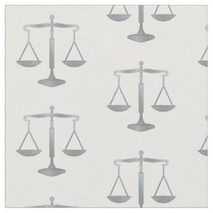 Tissu Échelles des cadeaux de loi de la justice  