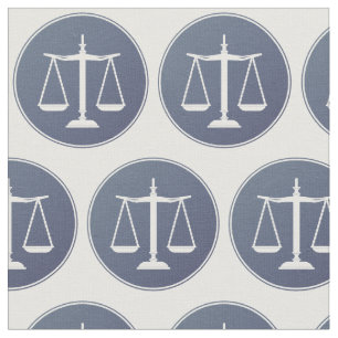 Tissu Échelles des cadeaux de loi de la justice  