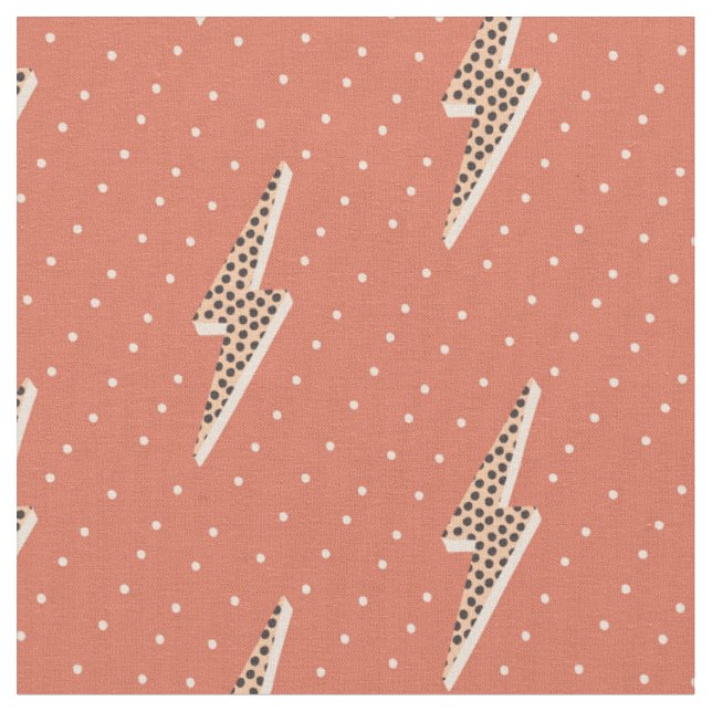 Tissu Éclair rose tendre  (Fermer)