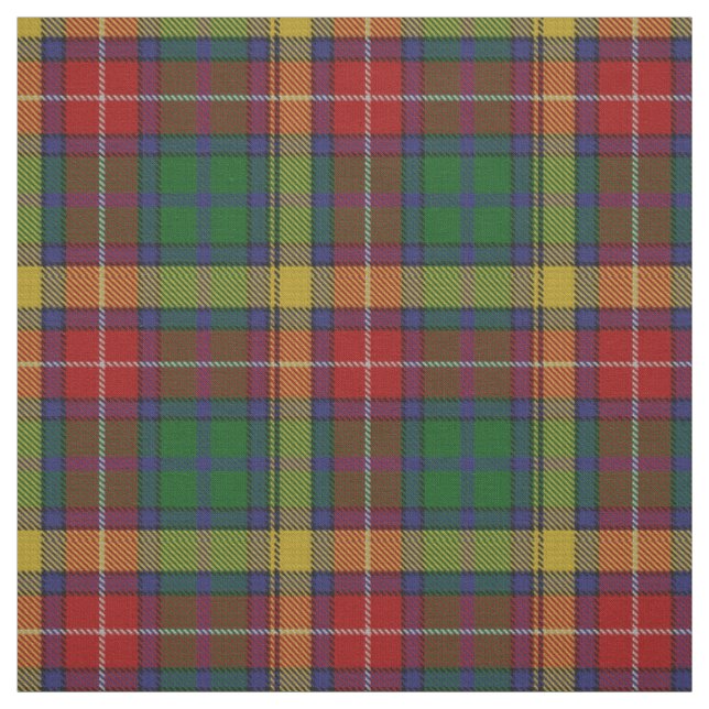 Tissu écossais de plaid de tartan de Buchanan de (Échantillon)
