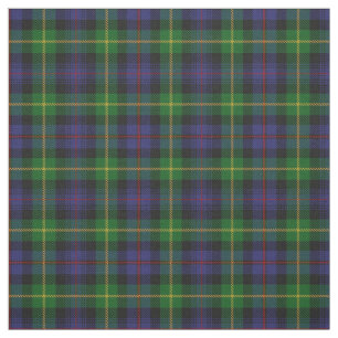 Tissu écossais de plaid de tartan de Farquharson