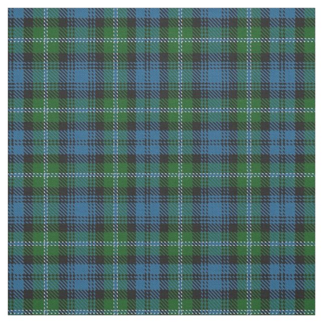 Tissu écossais de plaid de tartan de Lyon de clan (Échantillon)