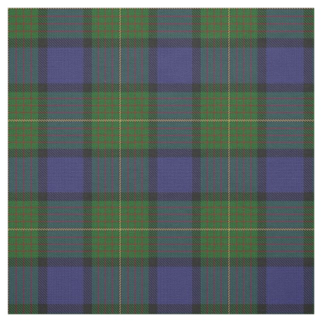Tissu écossais de plaid de tartan de Muir de clan (Échantillon)