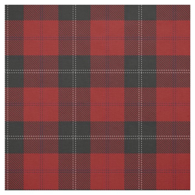 Tissu écossais rouge de tartan de Ramsay Ramsey de (Échantillon)