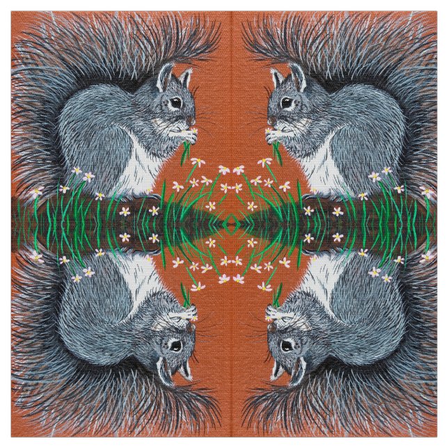 Tissu Écureuil (Échantillon)