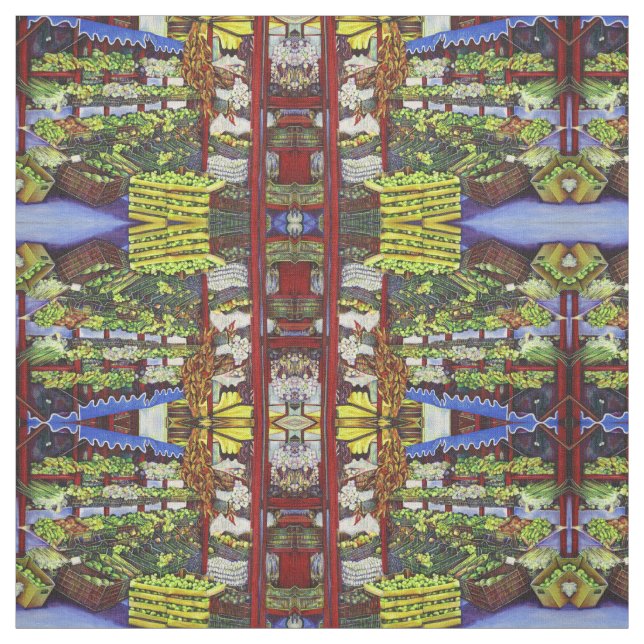 Tissu Eddie's Market, Hongrie (Échantillon)