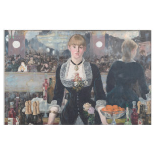 Tissu Edouard Manet - Un bar aux Folies-Bergere