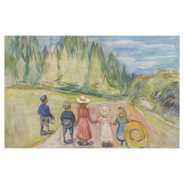 Tissu Edvard Munch - La forêt Fairytale (Yard)