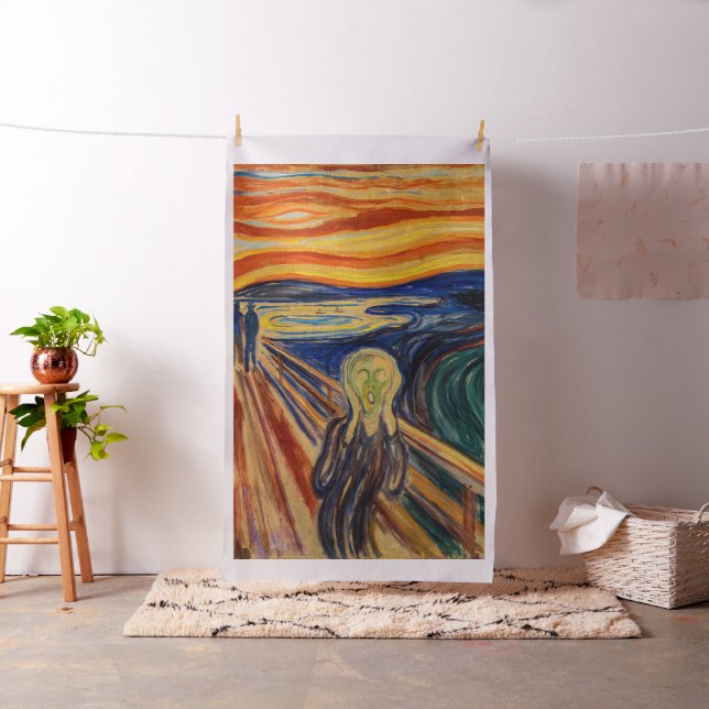 Tissu Edvard Munch - Le cri 1910 (In Situ)