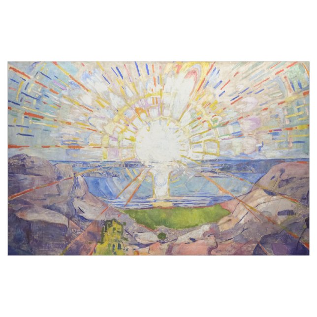Tissu Edvard Munch - Le Soleil 1911 (Yard)