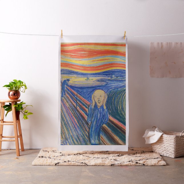 Tissu Edvard Munch - The Scream 1895 (In Situ)