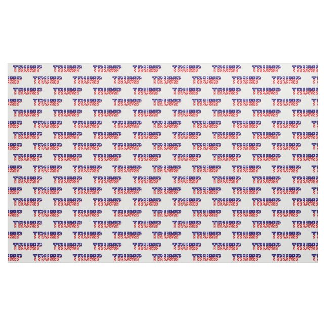 Tissu Élection de Trump pour le drapeau américain 2020,  (Fat Quarter)